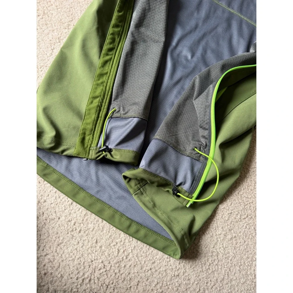 THE NORTH FACE MEN'S JACKET Windstopper CIPHER HYBRID Gorpcore Green Large